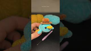 A Platypus 🕵️ crochet [upl. by Ydeh379]