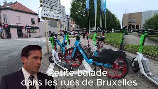 Superbe BALADE dans les rues de Bruxelles POUBELLE LAND SUBIR ou VIVRE ENSEMBLE 🤬🤬🤬🤬 [upl. by Sampson]