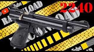 Crosman 2240 FULL RACKNLOAD REVIEW [upl. by Holtz]