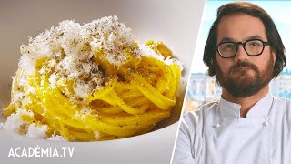 La pasta del re della Carbonara Luciano Monosilio [upl. by Nylazor]