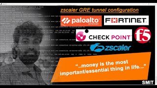 zscaler GRE tunnel configuration [upl. by Nuahsed]