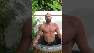 ICE BATHS IN THAILAND 😍🥶 muaythai training icebath recovery fitness lifestyle fyp [upl. by Wren998]