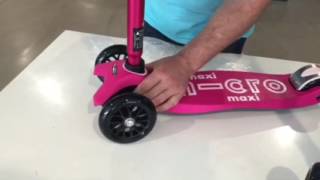 Micro Scooter  Maxi Deluxe Modeller Nasıl Kullanılır [upl. by Brigitta]