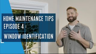 Home Maintenance Series How to Find Window Identification [upl. by Anwadal456]