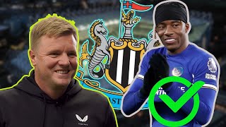 CLOSE TO BE ANNOUNCED MADUEKE AGREE ON PERSONAL TERMS WITH NEWCASTLE NEWCASTLE NEWS TODAY [upl. by Mastat]