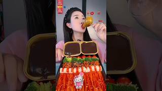 China cake eating challenge mukbang chocolate eating cake music [upl. by Nivaj]