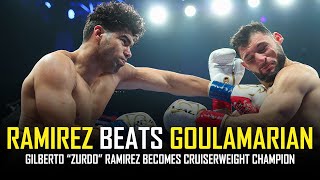 GILBERTO quotZURDOquot RAMIREZ SCHOOLS ARSEN GOULAMARIAN  POST FIGHT REACTION NO FOOTAGE [upl. by Ahsiad]