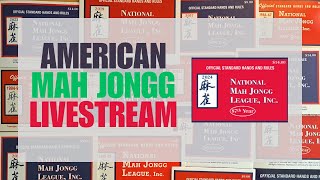 33124  NMJL Livestream Replay  Real Mah JonggMyjonggnet  2024 National Mah Jongg League Card [upl. by Dleifniw]