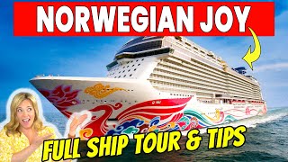 Norwegian Joy Ship Tour  NEW for 2024  MUSTKNOW tips [upl. by Katherina371]