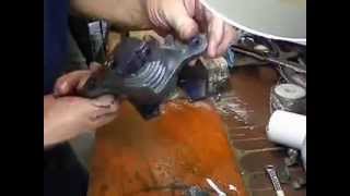 Corvette Brake Caliper Rebuild Part 1 [upl. by Assirim]