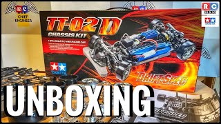 Unboxing a Tamiya TT02D Chassis  What is in the box [upl. by Shields]