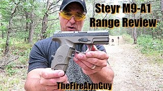 Steyr M9A1 Range Review  TheFireArmGuy [upl. by Kcin897]