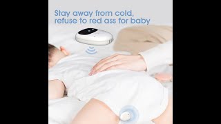 Wireless Bedwetting Alarm Sensor Monitors with Separate [upl. by Amathist526]