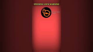 quotSteering Lock warningquot Dashboard symbol meaning [upl. by Tibbitts]