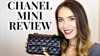 CHANEL RECTANGULAR MINI FLAP REVIEW  Shea Whitney [upl. by Mathews]