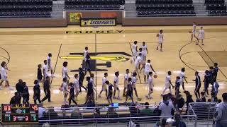 Forney High School vs Dallas Roosevelt Mens 9thJV Basketball [upl. by Fotina]