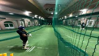 First cricket nets session of 2024 with the team [upl. by Weinhardt]