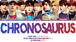 Stray Kids 스트레이 키즈  Chronosaurus Color Coded lyrics HanRomEng가사 ByTangchan 탕찬 [upl. by Belier]