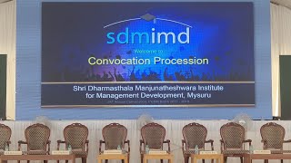 SDMIMD Mysuru  24th Annual Convocation [upl. by Nedle349]