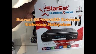 Starsat SR90000HD Extreme Satellite Receiver Unboxing [upl. by Archaimbaud]