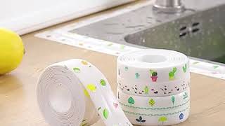 Kitchen Sink Waterproof Sticker Antimold Waterproof Tape [upl. by Bergeron]