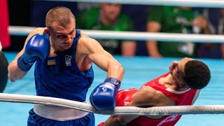 Oleksandr Khyzhniak UKR vs Kelyn Cassidy IRL European Games 2023 QFs 80kg [upl. by Kurland752]