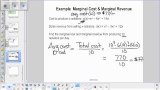 Derivatives in economics [upl. by Netsew225]