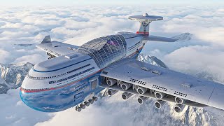 10 Largest Planes Ever Built  Top 10 Biggest Airplanes In The World 2023 [upl. by Hairem]