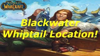 WoW Blackwater Whiptail Fishing GuideTutorial WoD [upl. by Perzan511]