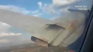 Final moments of fatal plane crash caught on camera by passenger [upl. by Joeann]