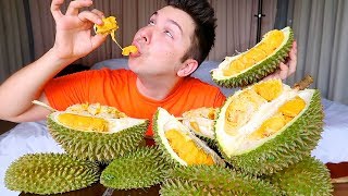 Durian • The Smelliest Fruit In The World Challenge • MUKBANG [upl. by Devi]