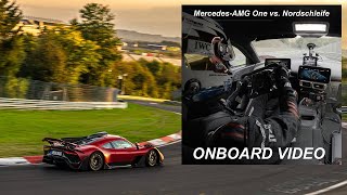 MercedesAMG ONE record drive NürburgringNordschleife 2024 onboard video [upl. by Campball]