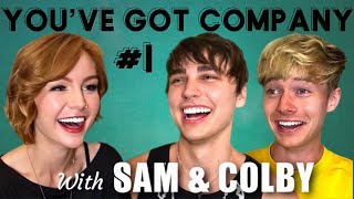 Sam amp Colby  Youve Got Company w Kris Collins Ep 1 [upl. by Farro]