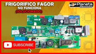 Frigorífico Fagor NO FUNCIONA  Solucionado 100 [upl. by Ahtiuqal]