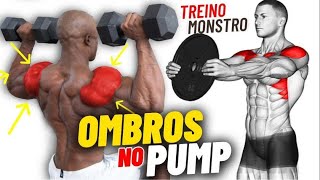 OMBROS 3D COM 5 EXERCÍCIOS MONSTROS  Treino Completo [upl. by Sirkin]