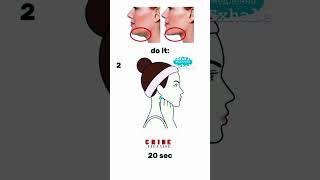 Home Workouts to Get Skinnier  Double Chin Exercises motivation fitness doublechinexercise [upl. by Haela]