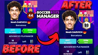 Best Wonderkids SM24  Soccer Manager 2024 Wonderkids 2 [upl. by Ennovi154]