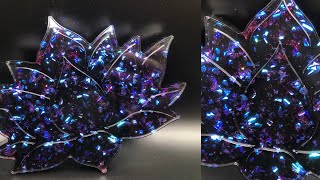 Lotus Flower Resin Coaster [upl. by Alemak]