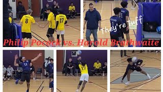 Philip Pocock vs Harold Brathwaite Prelims  ROPSSAA Junior Boys Volleyball  November 4th 2024 [upl. by Woodall956]