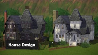 Restoring This RunDown Victorian • The Sims 3 House Design Speed Build Renovation [upl. by Ettore]