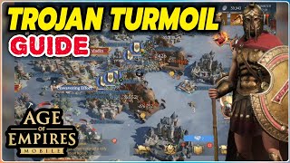 Age of Empires mobile  Trojan turmoil event guide  Excellent rewards [upl. by Ieppet]