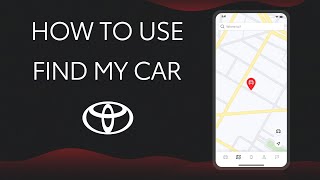 MyToyota App Find my Car [upl. by Rondon]