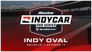 INDYCAR Buttkicker iRacing Pro Series  Round 5  Indianapolis Motor Speedway [upl. by Onifled]