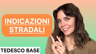 Impara il tedesco lezione 7  Chiedere e dare indicazioni stradali [upl. by Ahsinnod366]