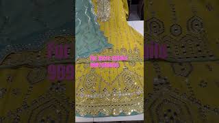 Unique creation shop no 24 Chandni Chowk wholesale price sarara garara Anarkali pakistani designe [upl. by Gnik]