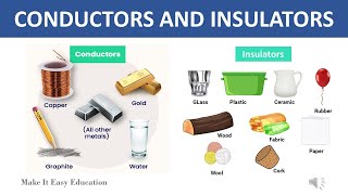 CONDUCTORS AND INSULATORS  SCIENCE EDUCATIONAL VIDEO FOR KIDS [upl. by Armbruster]