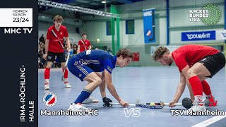 MHC TV  Mannheimer HC  TSV Mannheim Hockey  1 Bundesliga Halle Herren Süd  1401  1400 Uhr [upl. by Maida398]