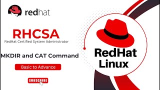 How to create folder and file in Linux using terminal  RedHat Linux  2024 In Hindi [upl. by Hedges810]