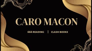 Caro Macon 666 Reading [upl. by Ubald258]