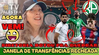 ATENÇÃO NOTÍCIA QUENTE E BOA REFORÇO É NOSSO Notícias do Verdão palmeiras verdão [upl. by Man]